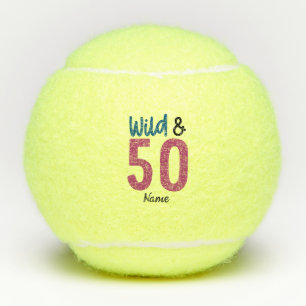 Tennis 50th Birthday for Player  Balls