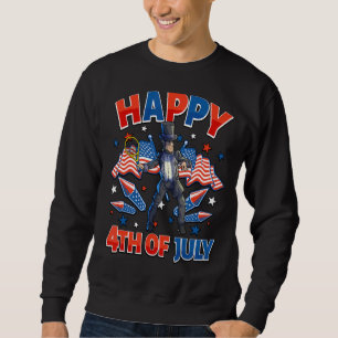 Tennis Abraham Lincoln 4th Of July Women Men Ameri Sweatshirt