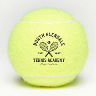 Tennis Academy Personalized Tennis Balls