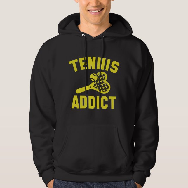 Tennis Addict Hoodie (Front)