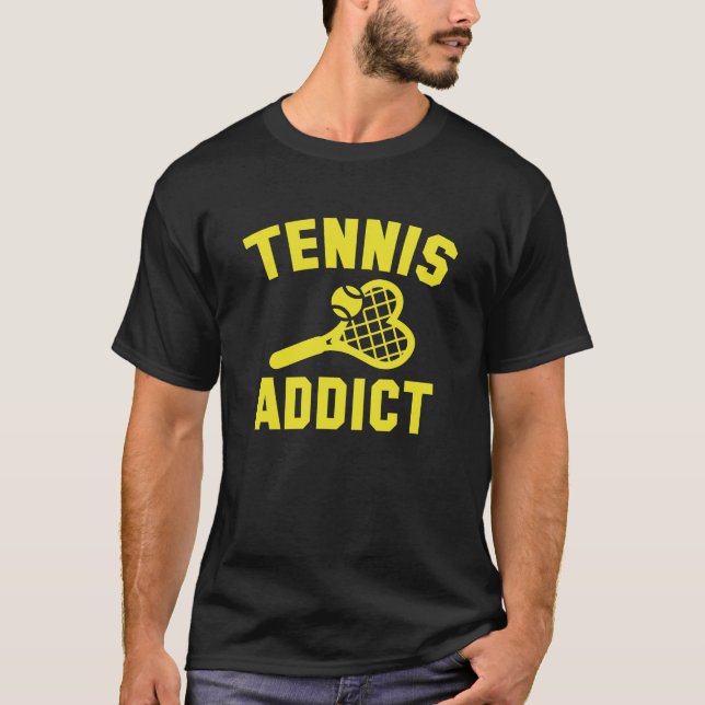 Tennis Addict T-Shirt (Front)