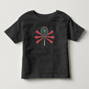 Tennis and Baseball Fusion Logo Toddler T-shirt