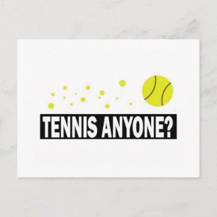 Tennis Anyone postcard