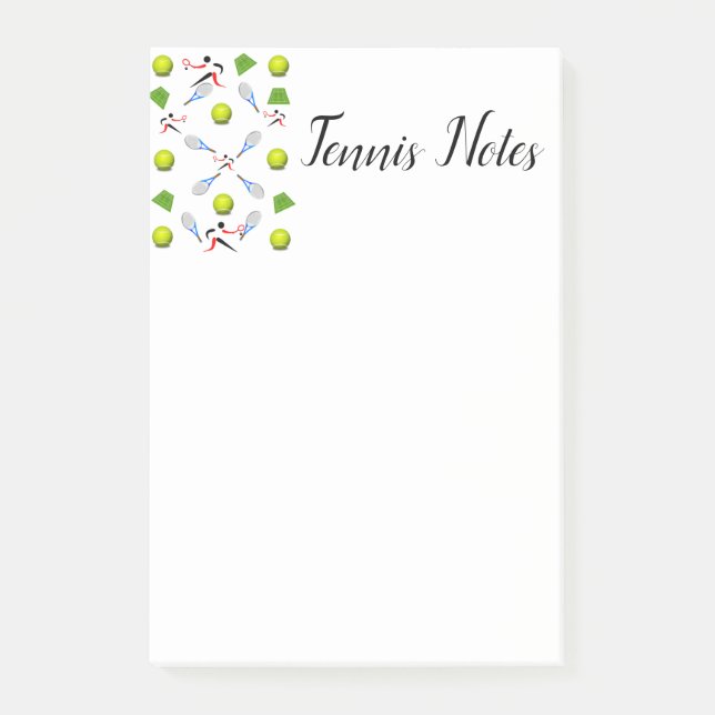 Tennis aux Post-it (Devant)