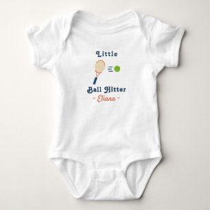 Tennis Baby Shower Little Ball Hitter - Tennis Bodysuit