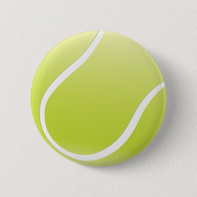 tennis ball 2 inch round button (Front)