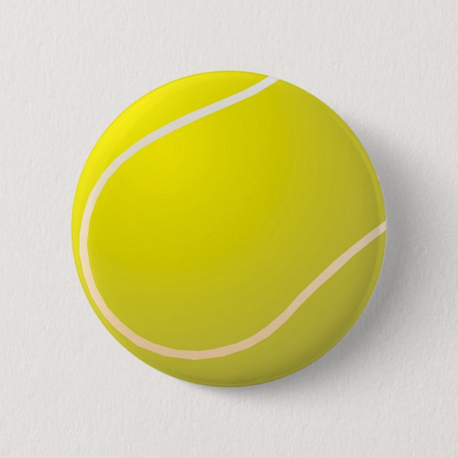 Tennis ball 2 inch round button (Front)