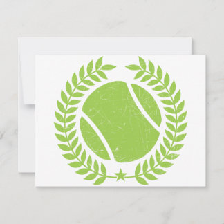 Tennis Ball and tennis Team Vintage design