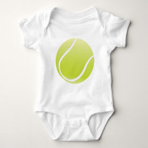 tennis ball baby bodysuit