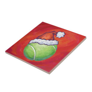 Tennis Ball Christmas Tile