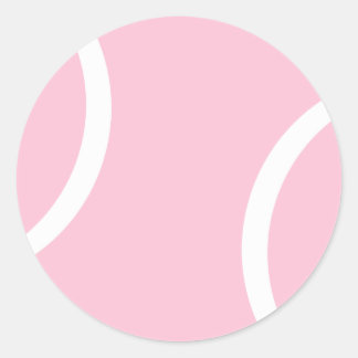 Tennis Ball Classic Round Sticker