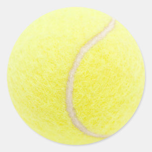 Tennis Ball Classic Round Sticker