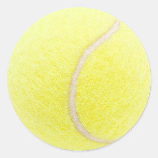 Tennis Ball Classic Round Sticker