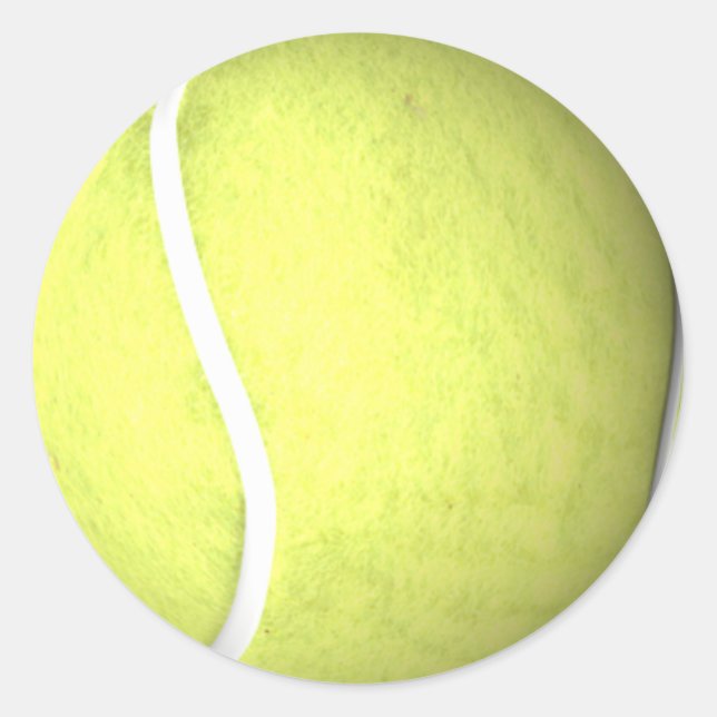 Tennis Ball Classic Round Sticker (Front)