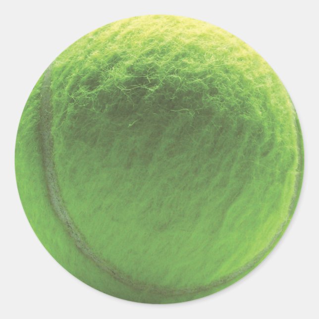 Tennis Ball Classic Round Sticker (Front)