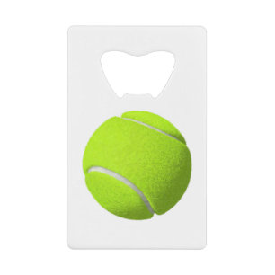 Tennis Ball Credit Card Bottle Opener