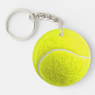 "Tennis Ball" design gifts and products Keychain