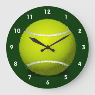 Tennis Ball Design Wall Clock