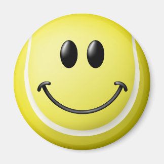 Tennis Ball Face Magnet