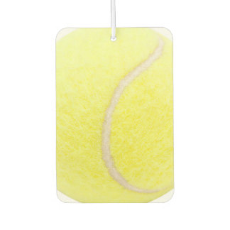 Tennis Ball Heart Air Freshener