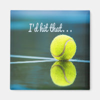 Tennis ball I'd Hit That Funny Gift