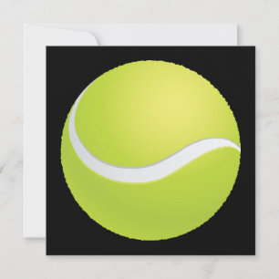 Tennis Ball Invitation
