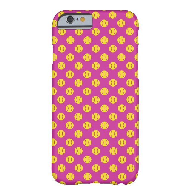 Tennis ball iPhone 6 case | Customizable colours (Back)