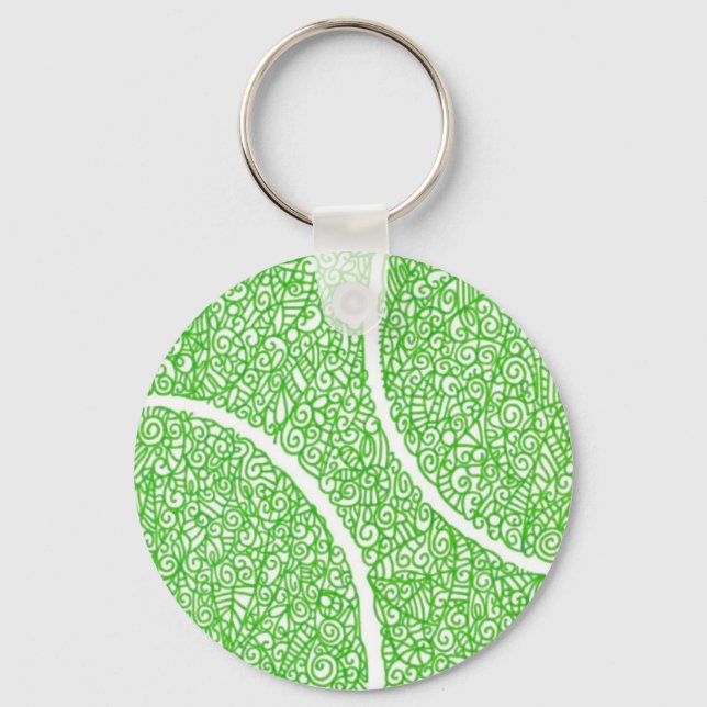 Tennis Ball Keychain (Front)