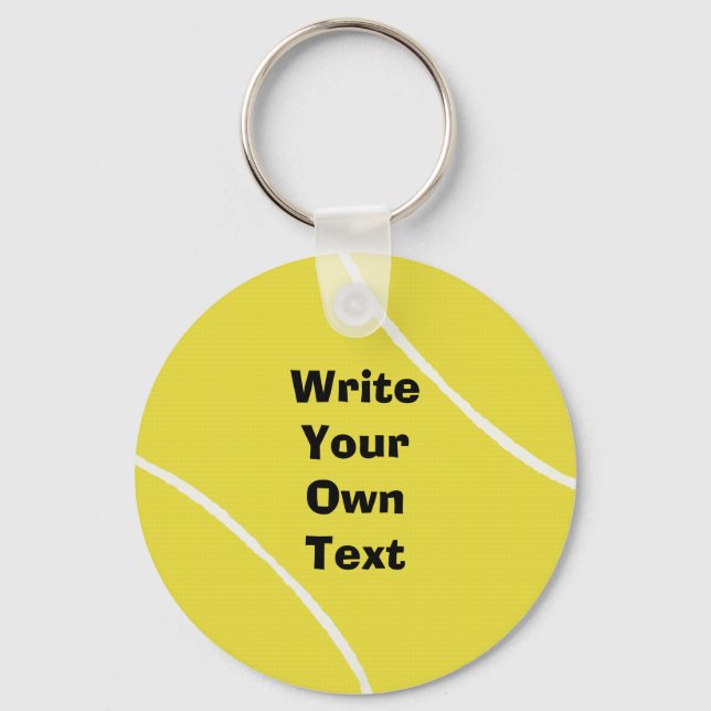 Tennis Ball Keychain (Front)