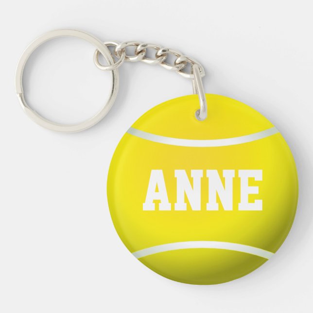 Tennis Ball Keychain (Front)