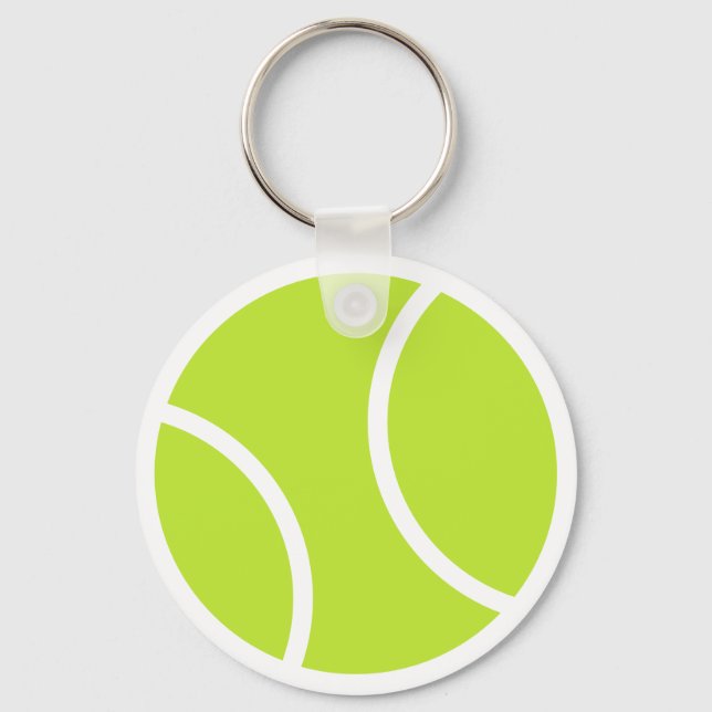 Tennis Ball Keychain (Front)