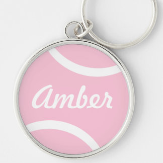 Tennis Ball Keychain