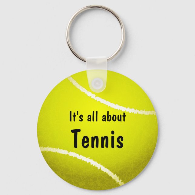 tennis Ball Keychain (Front)