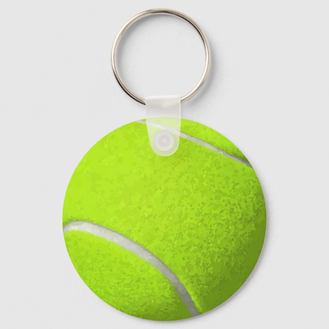 Tennis ball  keychain (Front)