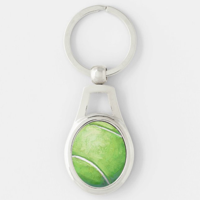 Tennis Ball Keychain (Front)