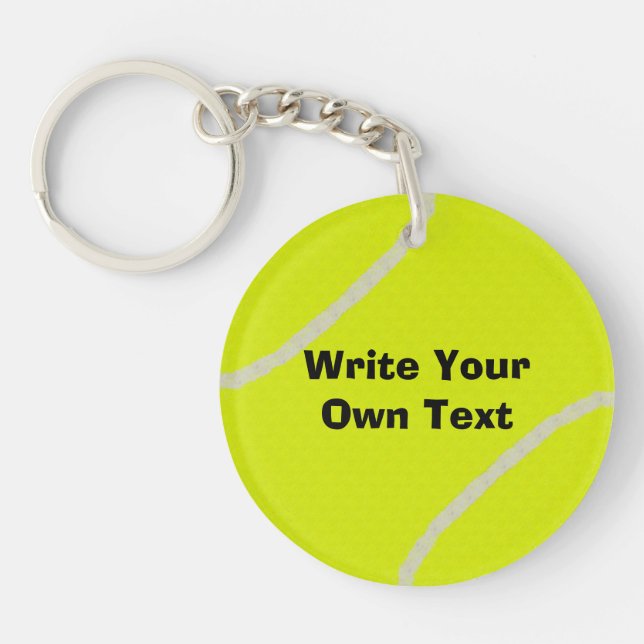 Tennis Ball Keychain (Front)