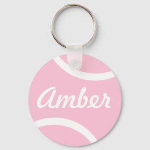 Tennis Ball Keychain