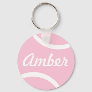 Tennis Ball Keychain