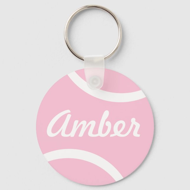 Tennis Ball Keychain (Front)