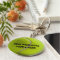 Tennis Ball Keychain Personalize YOUR NAME ID Tag