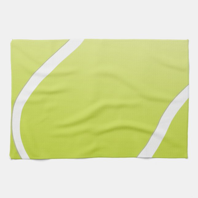 tennis ball kitchen towel (Horizontal)