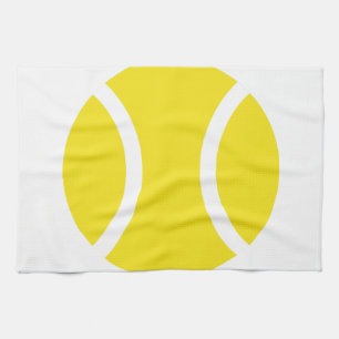 Tennis ball kitchen towel