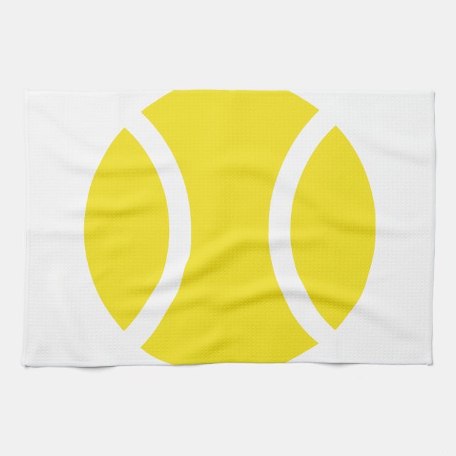 Tennis ball kitchen towel (Horizontal)