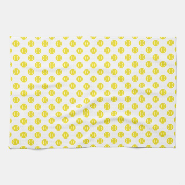 Tennis ball kitchen towel | Customizable colour (Horizontal)