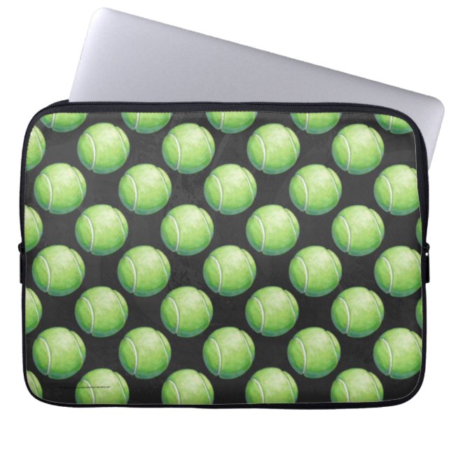 Tennis Ball Laptop Sleeve (Front)