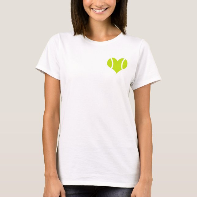 Tennis Ball Love T-Shirt (Front)