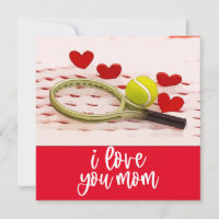 Tennis  ball love you Mom for Mother
