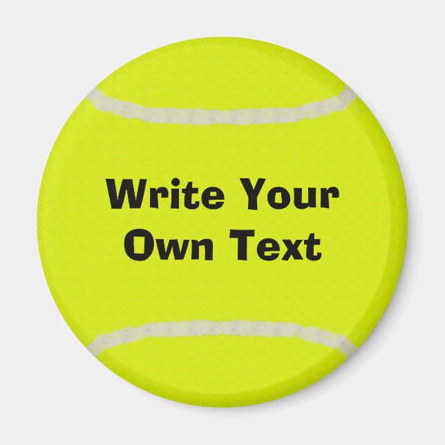 Tennis Ball Magnet (Front)