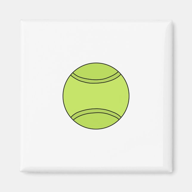 Tennis Ball Magnet (Front)