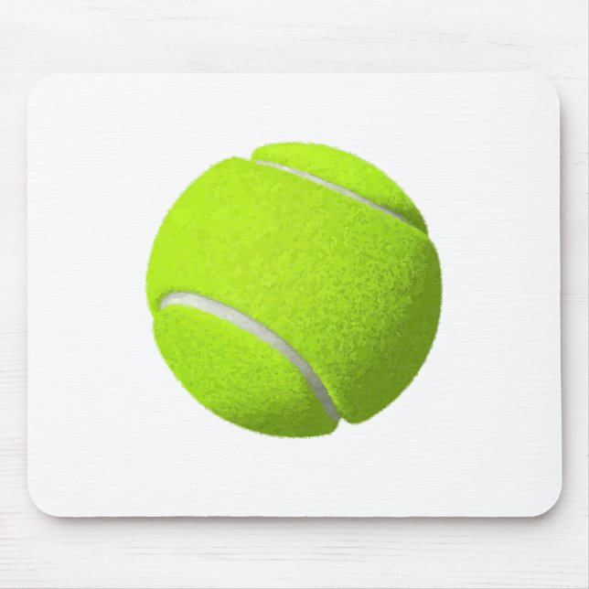 Tennis Ball Mouse Pad (Front)